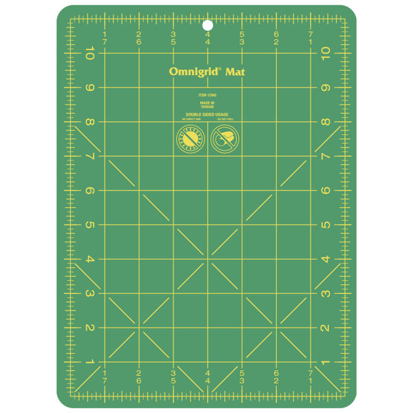 Omnigrid SelfHealing Cutting Mat, 8" x 11" & Reviews Wayfair